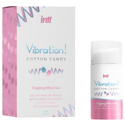 Intt - Gel Vibrateur Liquide De Barbe À Papa Puissant Stimulant Intime 15 Ml